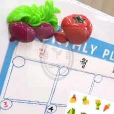 해결사의잡화점 과일야채자석 12P 학원칠판 자석홀더, 1개