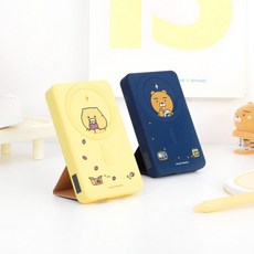 카카오프렌즈 맥세이프 스탠드형 무선 충전 보조배터리 10000mAh, KCPB-001CS, 춘식