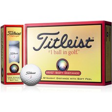 9.예상수령일 2-6일 이내 타이트리스트 (TITLEIST) TITLEIST (타이틀) 골프 공 HVC SOFT DISTANCE 2 조각, 상세 설명 참조0, One Color