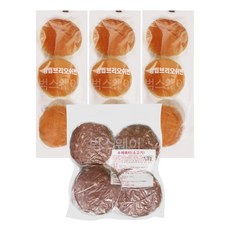 삼립 브리오쉬번 3봉+수제 소불고기패티 600g (9인분 세트)