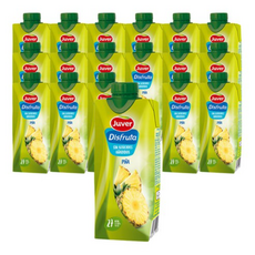 후버 디스프루타 파인애플 주스, 330ml, 252개