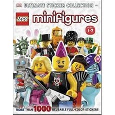 Ultimate Sticker Collection: LEGO Minifigures (Series 1-7) : More Than 1 000 Reusable F..., Dorling Kindersley Publishing