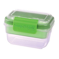프로그레시브 스냅락 스낵 투 고 컨테이너 일반도시락, Green, 1개