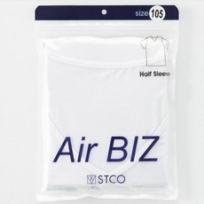 STCO 세이브존04 AIRBIZ 브이넥 티셔츠 1TS24512S