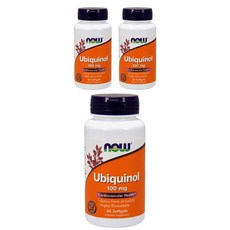 나우푸드 유비퀴놀 100mg 소프트젤, 3개, 60정 - ubiquitiu6-pro