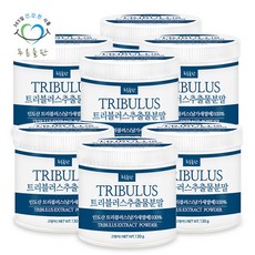 푸른들판 트리블러스 남가새 추출물 분말 130g 7통 트리뷸러스 추출 가루 100프로 파우더, 7개