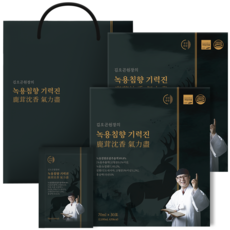  김오곤원장 녹용 침향 기력진 + 쇼핑백 세트, 2100ml, 2개 