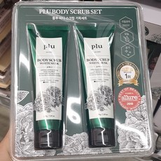 플루 바디스크럽 화이트머스크 200g x 2입, 200g x 2P, 단일상품