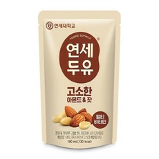 연세두유 아몬드잣 두유 파우치, 190ml, 15개