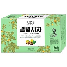 결명자차 따뜻한 음료 티백 손님 사무실 100T, 1.2g, 100개입, 1개