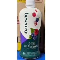 후루티 베리믹스 스무디 1.8k업소용 식자재 식당용 단체 급식용 식재료 대용량, 1.8L, 1개