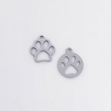 써지컬스틸 강아지 젤리 악세사리 부자재 써지컬 목걸이 부자재 (타입2)