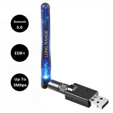 ELECTOP 무선 블루투스 5.0 송신기 수신기 안테나 USB 동글 헤드폰 스피커 어댑터 Win 10 8/8.1/7, 01 Bluetooth Adapter