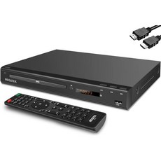 MEGATEK Region-프리 DVD 플레이어 for TV HDMI 휴대용 CD 홈 플레이s All Regions and 포맷s USB 포트 Durable 메탈 Casin