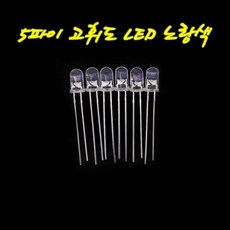 오목형홀더led소자