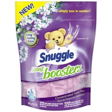 Snuggle 스너글 고농축 향기부스터 라벤더 400g 4팩