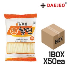 본가쌀로만 소면사각면200g X 50개 1박스 냉동 쌀국수면, 200g