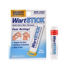 WartStick Skin Tag Wart Remover 강력 피부 발바닥 사마귀 티눈 쥐젖 제거 리무버 살리실산 고체스틱 5.1g