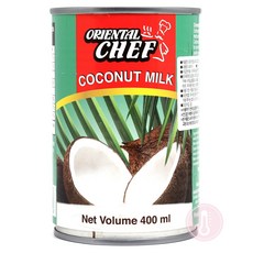 푸드올마켓_ 오리엔탈쉐프 코코넛밀크 400ml, 1개