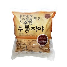 엄마손 맛우리쌀로구수한누룽지야3kg, 1개