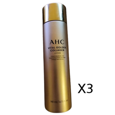 AHC 바이탈 골든 콜라겐 로션, 140ml, 3개