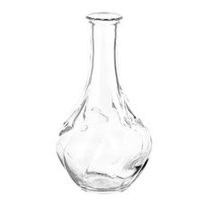 이케아 빌리에스타르크 꽃병 유리 3.7x17cm