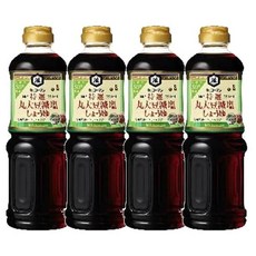 기꼬만 저염 간장 쇼유, 4개, 750ml