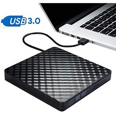외장 CD 드라이브 USB 3.0 슬림 외장 CD DVD 롬 드라이브 라이터 리더기 Burner DORISO 100% 뉴 코어 고, 상세 설명 참조0