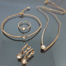 칼세도니 패션풀세트/14k 9.41g/JC-IF124