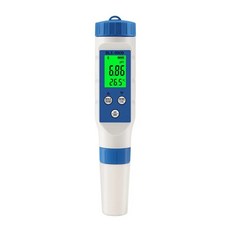 염도측정기 염도계 염분측정기 PH EC TDS 염분 TEMP Meter 디지털 수질 테스터 스마트 온라인 Blue Tooth Monitor 수족관 용 APP 제어 수경법, [02] New PH EC TDS SALT Temp, 1개