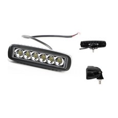 대성부품 LED 작업등 172 12V 24V 6구 18W 라이트 트럭 화물차 직사각 확산형 중장비 농기계 트랙터 써치등 써치라이트 6발 조명등 LED안개등 트레일러 겸용 특장차, 1개