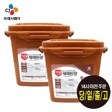 이츠웰 재래식 된장 6.5kg 1BOX(6.5kg X 2개) / 업소용/ 대용량, 2개