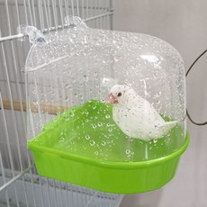 SF욕조 조류 걸이식 목욕장 그린, 보여진 바와 같이, 1개