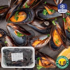 국내산 씨알 굵은 냉동 자숙 피홍합, 10개, 1kg