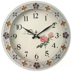 플라워벽시계