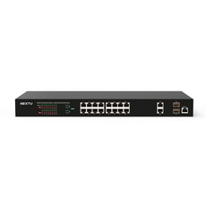 이지넷 NEXT-POE1720L2-250 16포트 기가비트 POE+ 스위칭허브