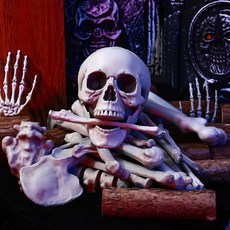 할로윈 전신 뼈 모형 19 조각 해골 무덤 장식 소품, 전신뼈 19조각