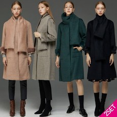 고세알파카밍크코트