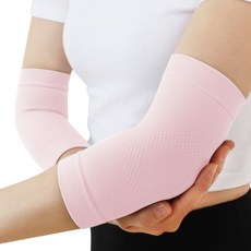 데일리 여성 팔꿈치보호대 엘보보호대 아대, 핑크