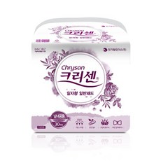 크리센 남녀공용 일자형 교환패드 일반형, 8개, 30매입