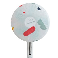 진마켓 풀팩토리 착지 양식 가리개 원형 선풍기커버 천장 타프팬 실링팬 테이블 탑 가리다 방지, 기하학무니