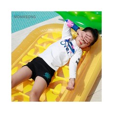 여아 래쉬가드 2019 새로운 어린이 수영복 긴 소매 선