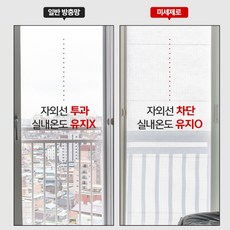 미세먼지 창문필터 2개 거실창 베란다 환절기