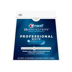 크레스트 3D 화이트 프로페셔널 미백 스트립, 1개, 272ml