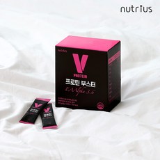 뉴트리어스 단백질 보충제 프로틴 부스터 EAAlpha 3.6 210g(7gX30포), 30개, 7g