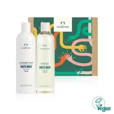 더바디샵 화이트 머스크 400ML 2종 선물세트 -, 없음