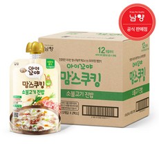 아이꼬야 맘스쿠킹 이유식 100g 12개월부터, 10개, 소불고기 진밥 - 아이꼬야이유식