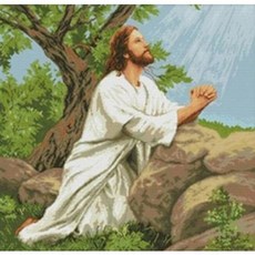 예수보석십자수