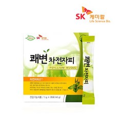 오버파워푸드 SK 쾌변 차전자피 가루 식이섬유 하루 2포 분말 스틱, 단품, 단품