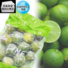 제이케이푸드 Y. 냉동 라임 1kg (드라이) 열대과일 모히또 하이볼, 1개